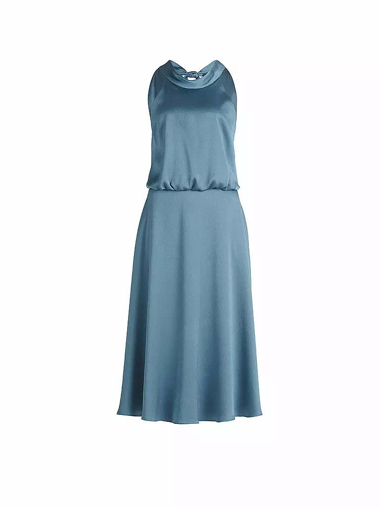 Vera cheapest Mont Cocktailkleid weiß-blau Elegant